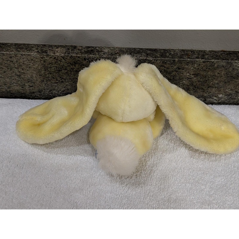Vintage 1984 Mattel Emotions Yellow Bunny Rabbit Rubber Face Jelly Beans Plush - Picture 9 of 14